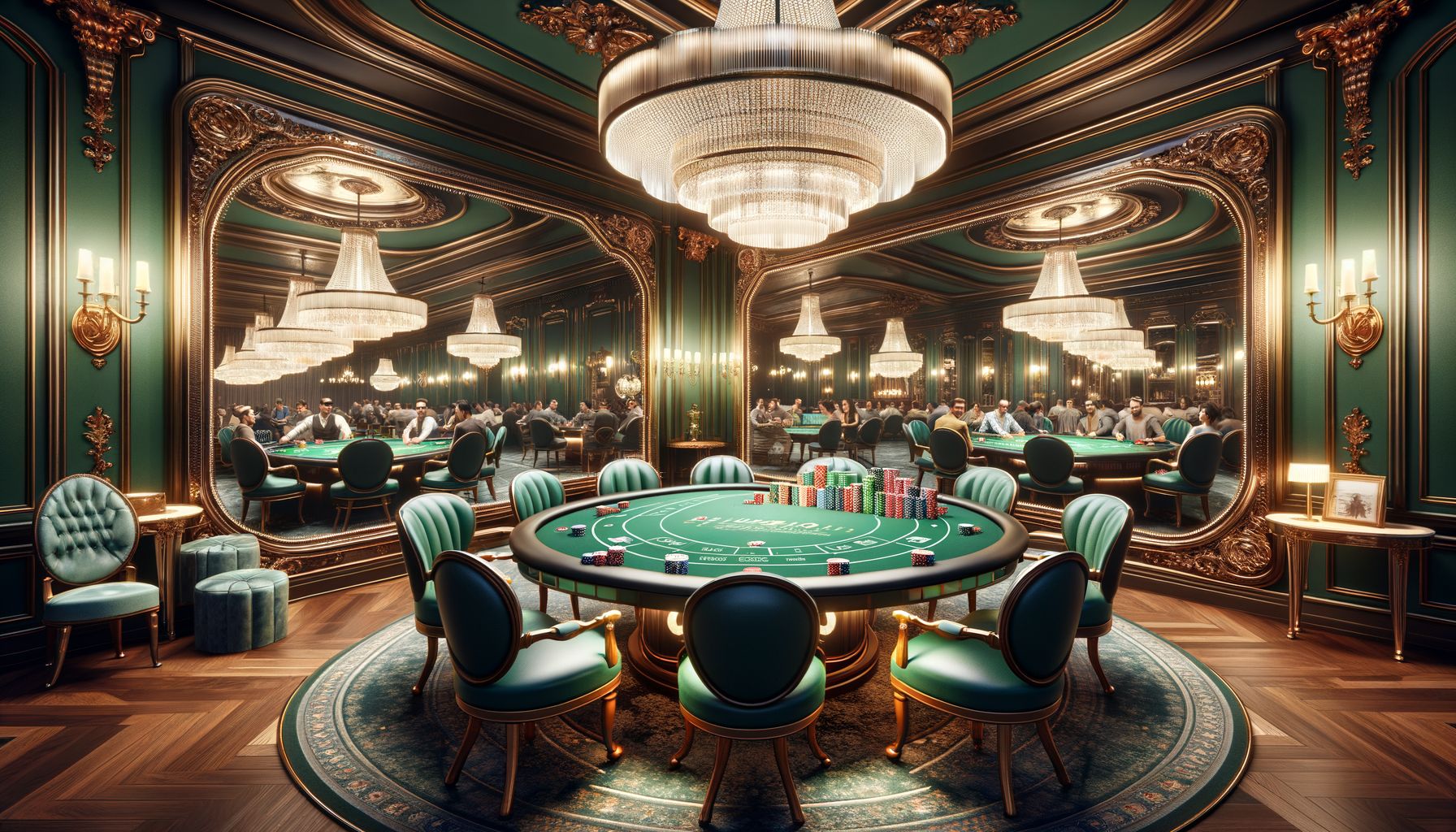 Рабочее зеркало для казино Покер дом