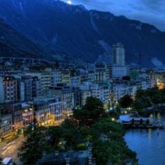 Schweiz, Montreux - exklusiv europeisk resort